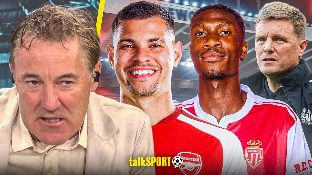 Dean Saunders EXPLAINS the SERIOUS CONCERN for Newcastle amid Bruno Guimarães' Arsenal TALKS! background