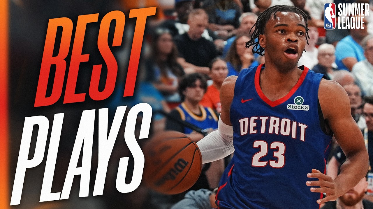 17th Overall Pick Ebuka Okorie BEST MOMENTS at 2026 NBA Summer League ๐ฅ 18.6 PPG, 4.4 APG background