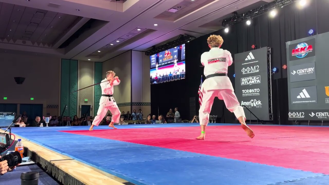 Team Competitive Edge Synchronized Traditional Weapons ISKA World Championship - US Open 2026 backdrop