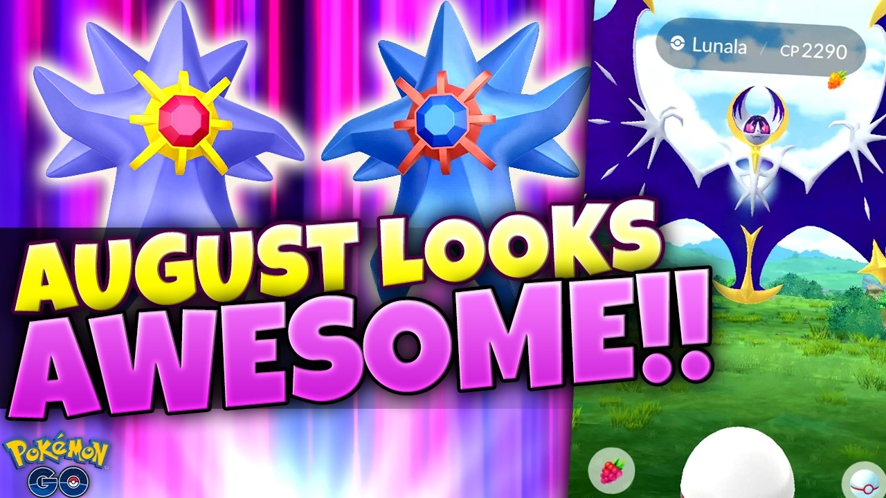 AUGUST WILL BE A GOOD MONTH!! Pokémon GO August Content Update! background