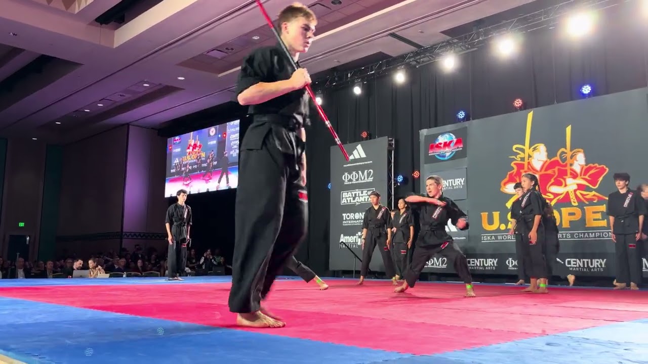 Team Freestyle Demonstration Team ISKA World Championship - US Open 2026 backdrop