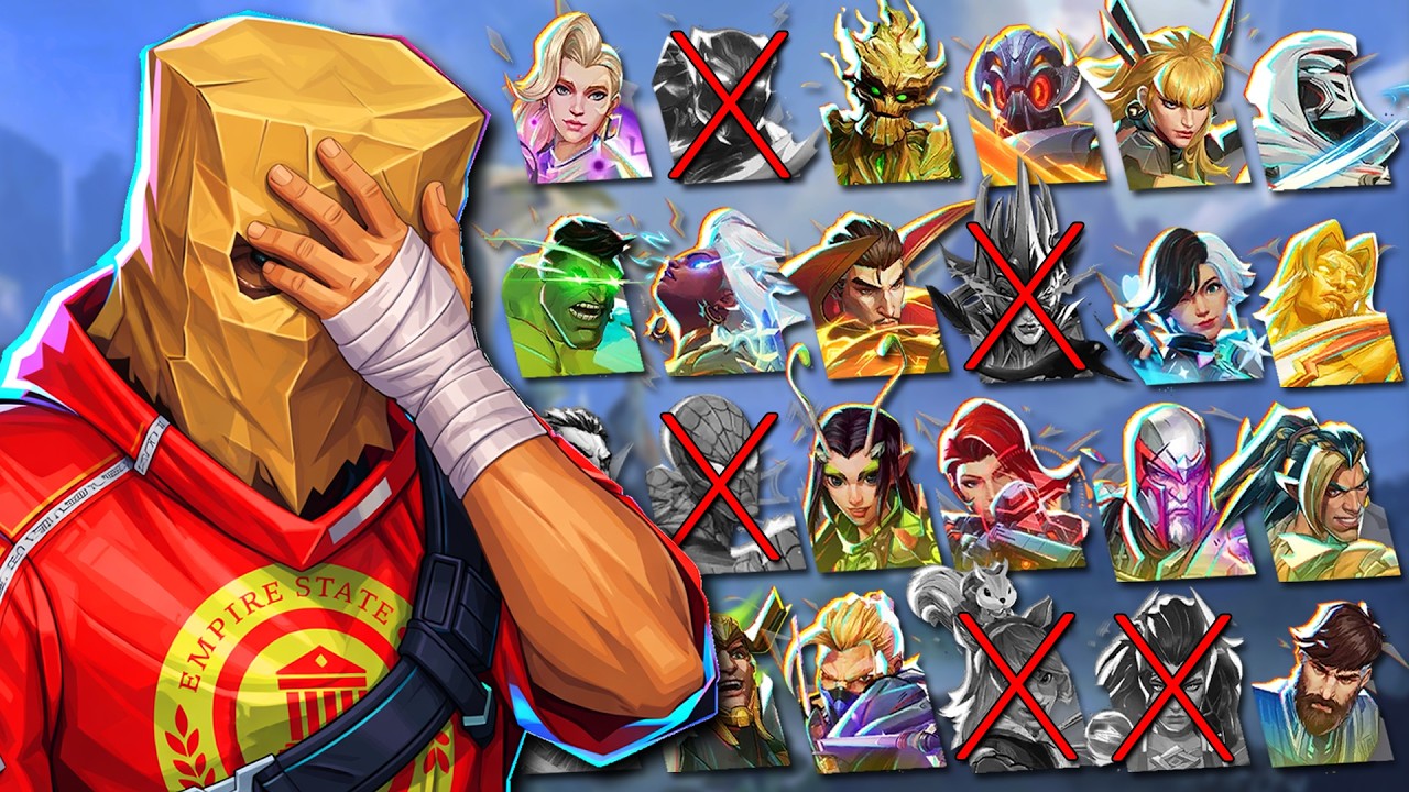 1 Ranked Game On Every Hero TANKED MY ELO background