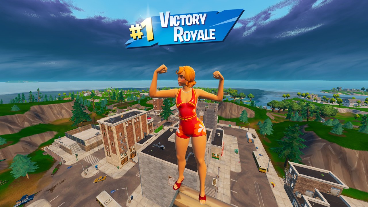 NEW Bikini Bottom Ice Spice SKIN! | Fortnite Reload | High Kill Gameplay background