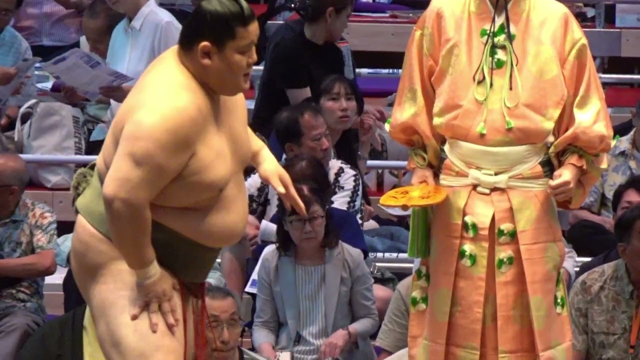 二子山部屋 延原vs玉欧山【大相撲令和8年7月場所】13日目 futagoyama NOBEHARA GYOKUOZAN【SUMO JUL DAY13】2026/07/24名古屋場所 background