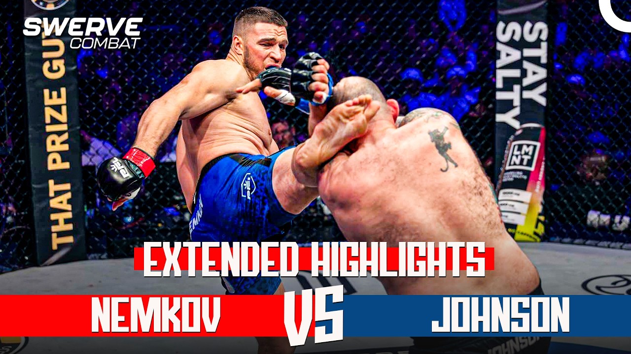 Heavyweight Nemkov is UNSTOPPABLE! | Vadim Nemkov vs Timothy Johnson background