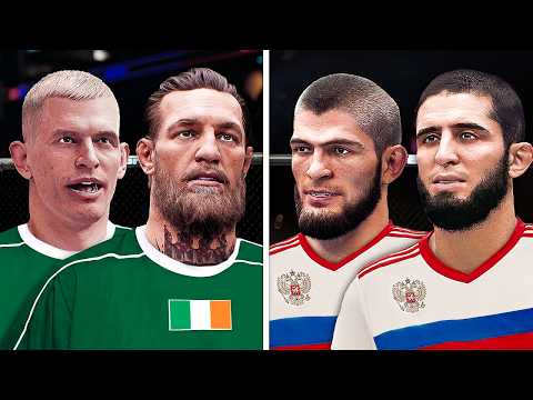 UFC World Cup, But Everyone Is In Their Prime background