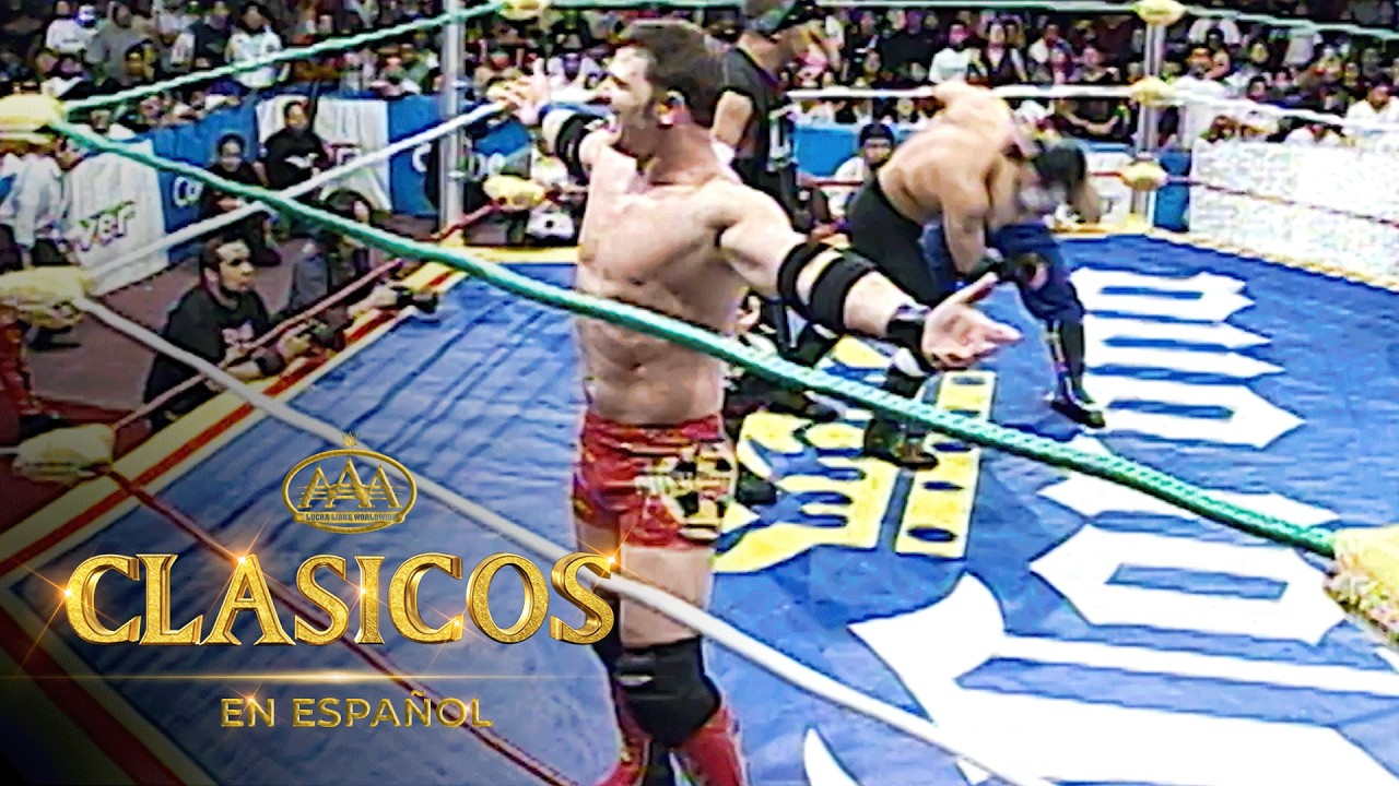 LUCHA COMPLETA: AJ Styles y Team TNA vs. Los Vipers | AAA Verano de Escándalo 2006 backdrop
