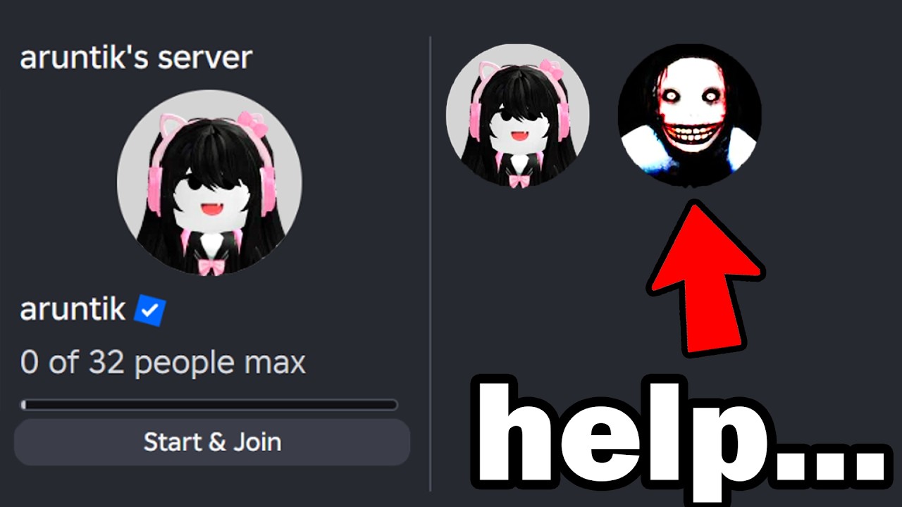 This ROBLOX PRIVATE SERVER is HAUNTED... background