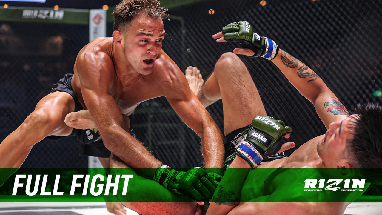 Full Fight | ダニー・サバテロ vs. 鹿志村仁之介 / Danny Sabatello vs. Jinnosuke Kashimura - RIZIN LANDMARK 15 background