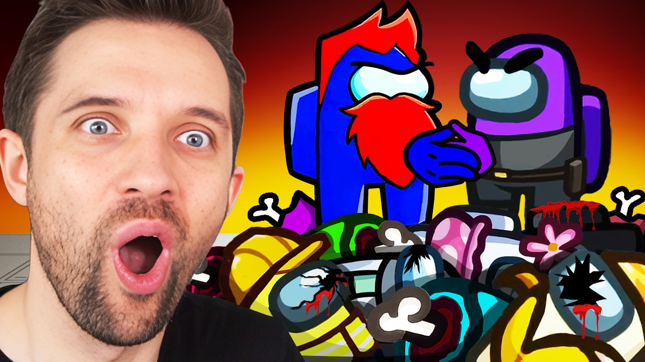 AMONG US MIT NEUER TRUPPE! BESTE IMPOSTER RUNDE! background