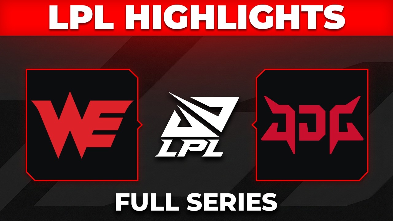 WE vs JDG Highlights ALL GAMES | LPL 2026 Split 3 | Team WE vs JD Gaming background
