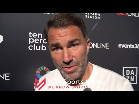 Eddie Hearn drops TRUTH BOMB on Boots vs Fundora "IVE NEVER HEARD OF FUNDORA'S OPP" backdrop