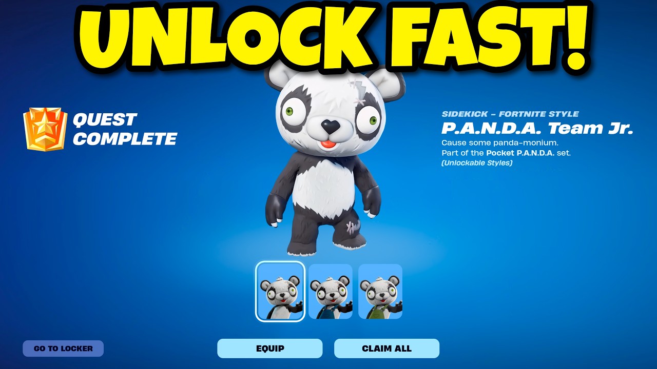 How to Get FREE SIDEKICK FAST in Fortnite! (UNLOCK TODAY) background