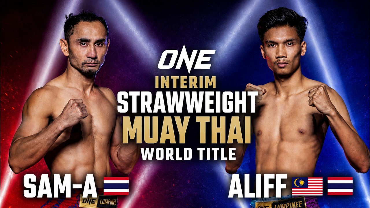 Sam-A vs. Aliff | Muay Thai World Title Preview background