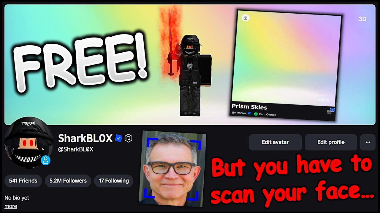 🆓 HOW TO GET THE Prism Skies PROFILE BACKGROUND! (ROBLOX) background