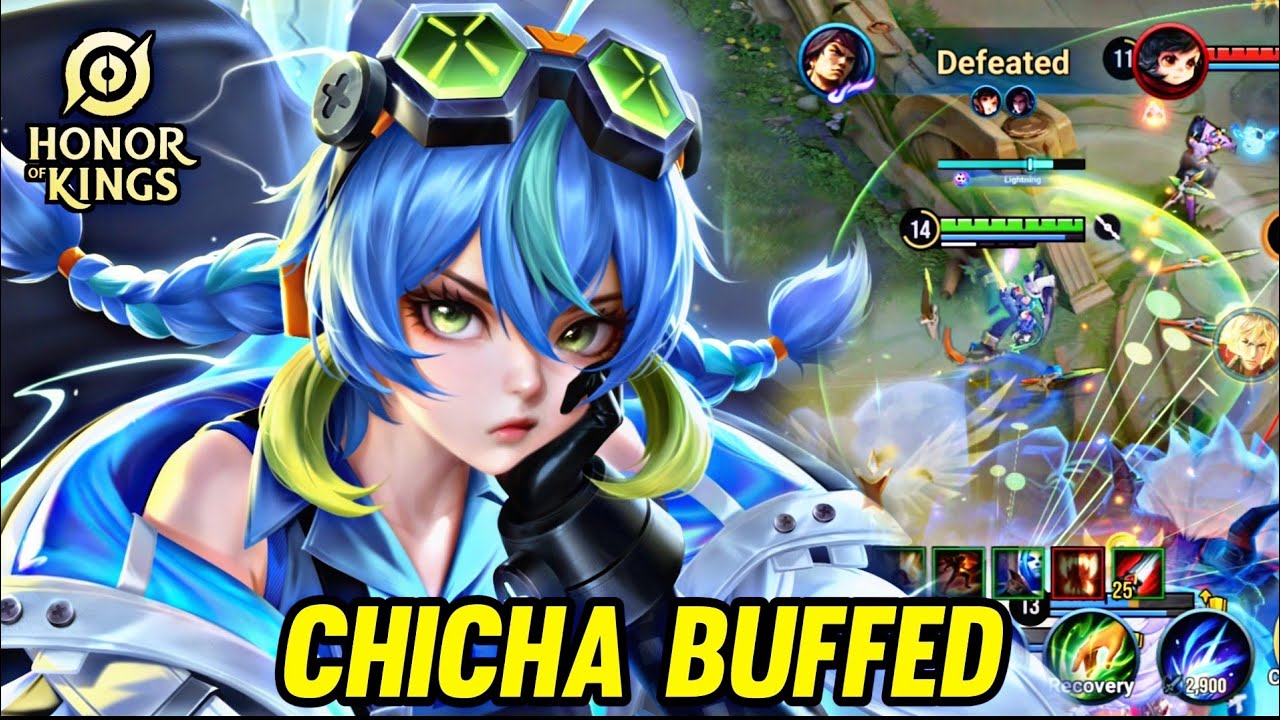 HOK : CHICHA BUFFED NEW PATCH - HONOR OF KINGS background