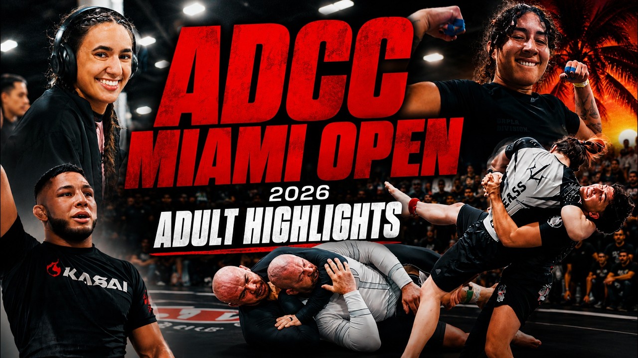 Miami Brought the Heat 🔥 | 2026 ADCC Miami Open Adult Highlights background