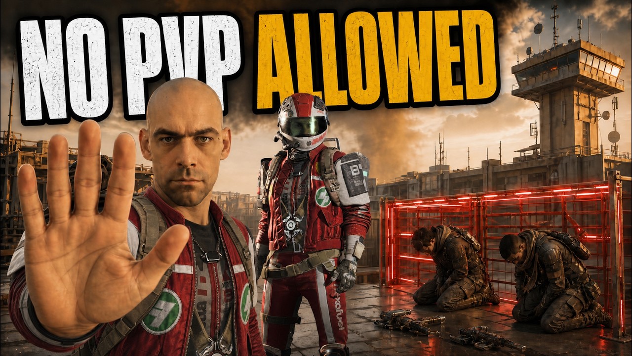 Spaceport Security Has One Rule… | ARC Raiders background