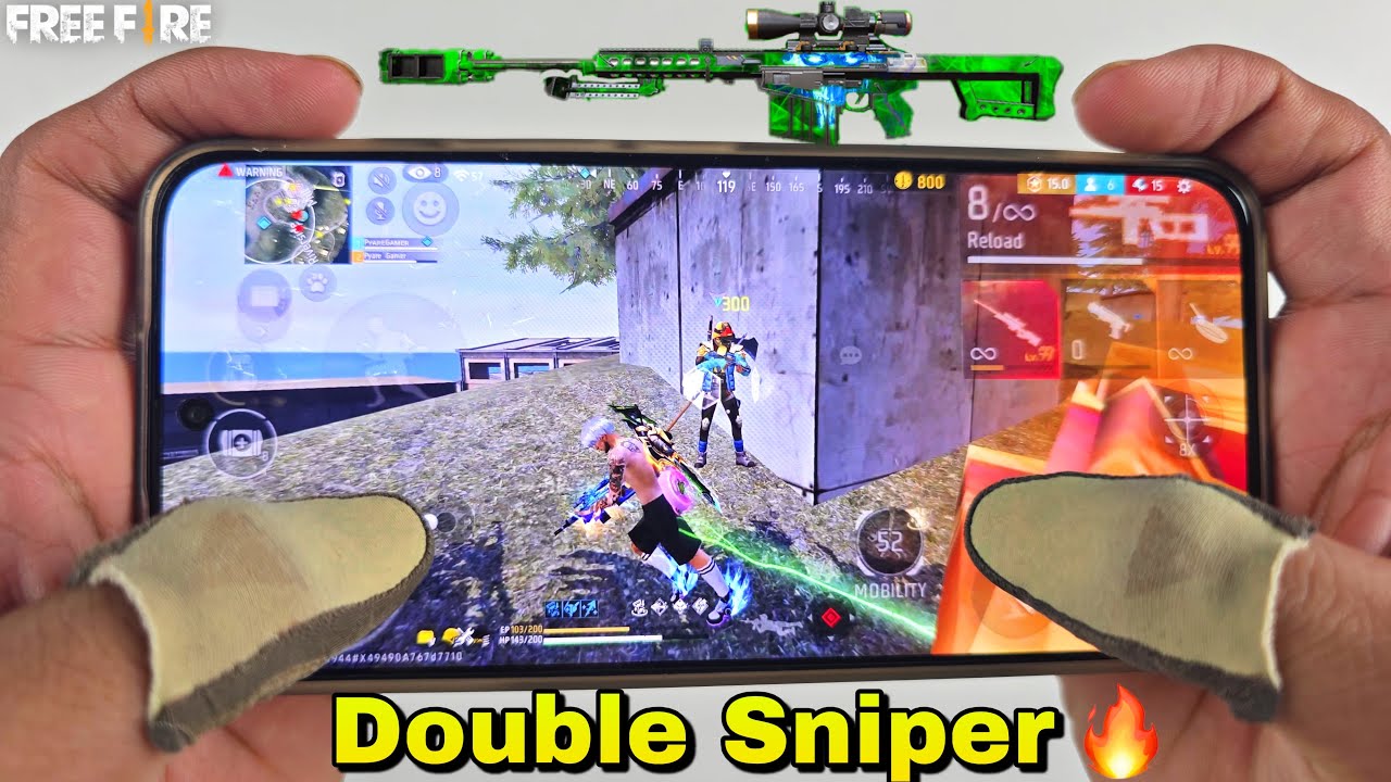 Infinix gt 30 pro gaming phone free fire gameplay duo vs squad 2 finger claw handcam onetap headshot backdrop