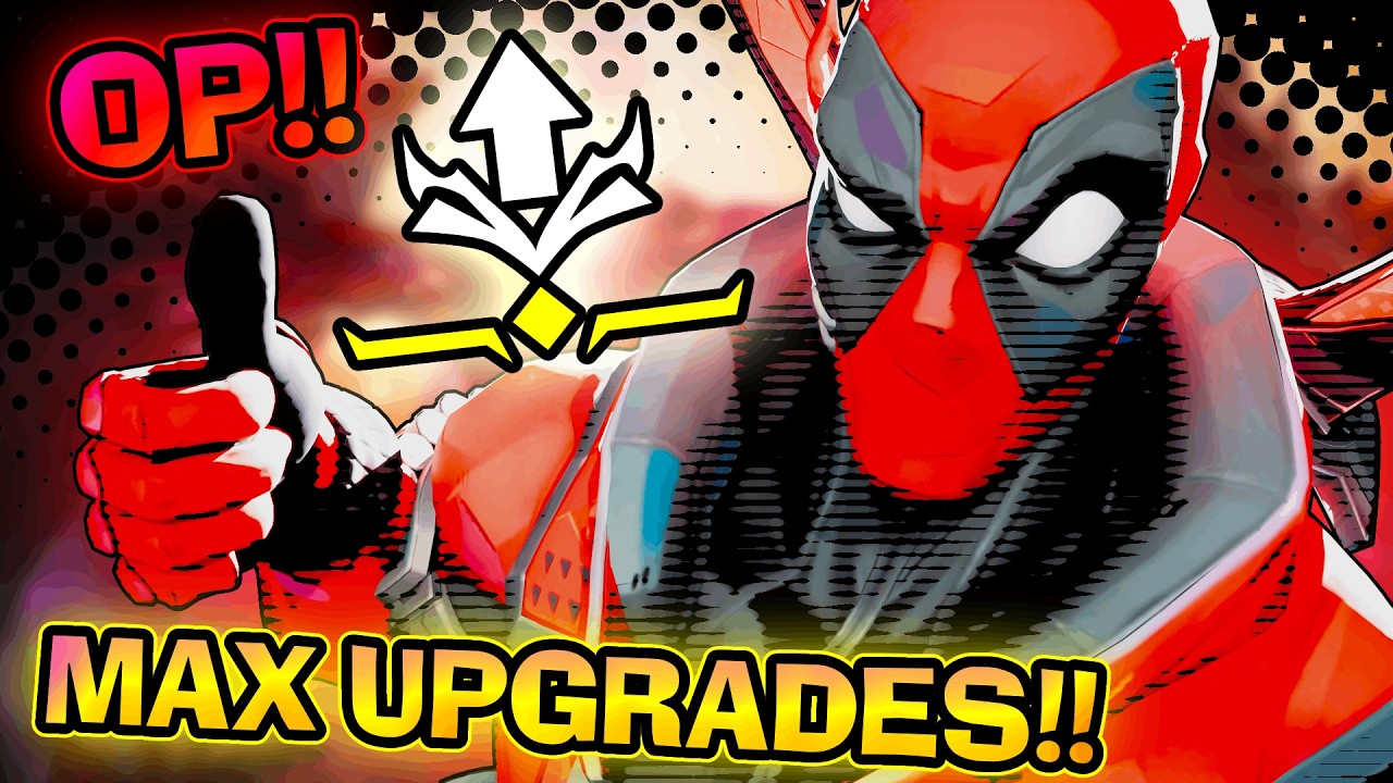 THE INSANE POWER OF A MAX UPGRADED DEADPOOL... (Marvel Rivals) backdrop