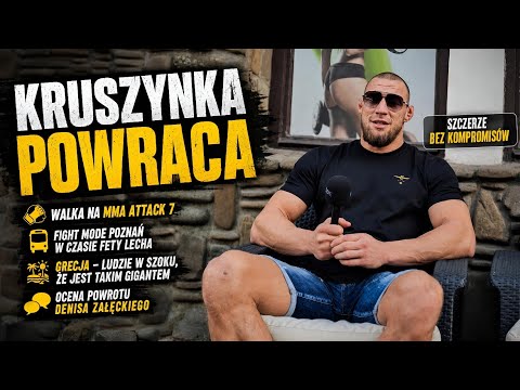 KRUSZYNKA WRACA ! WALKA NA MMA ATTACK 7, DENIS ZAŁĘCKI, BYŁ W POZNANIU, A TAM FETA LECHA, PRIME ? background