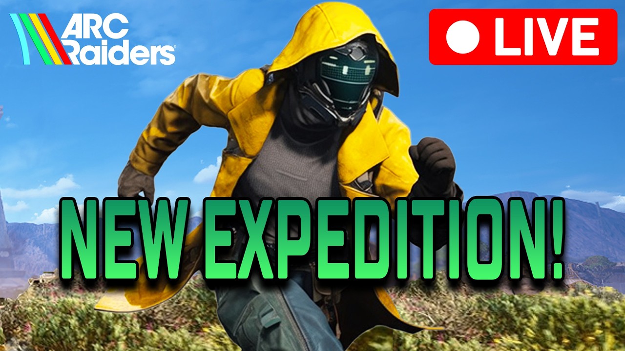 🔴 ARC Raiders LIVE - The Expedition Grind.. Best XP Farm & Blueprint Routes backdrop