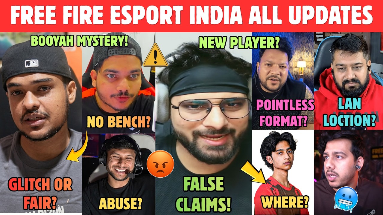Ritik & Legend Shocked😳Booyah Error? Fozyajay Angry On Player Assumption😡Ritik On Bench? FFMIC Top 6 background
