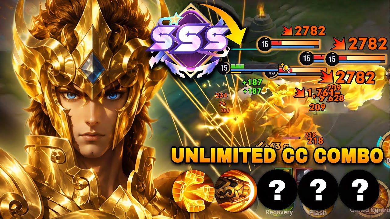TOP 1 ASIA DHARMA 1 MINUTE UNLIMITED CC COMBO WIPING ENEMIES IN CLASH LANE! | HONOR OF KINGS backdrop