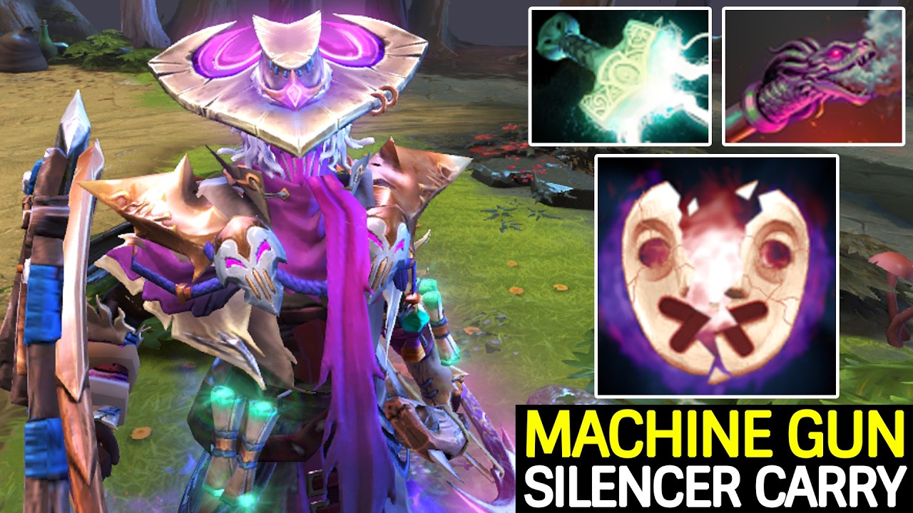 Silencer Brain Drain โ Full Carry Mode Dota 2 background