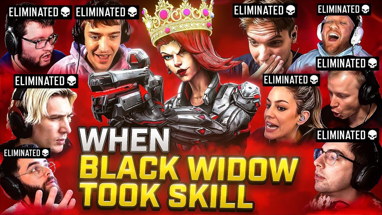 The ULTIMATE #1 Black Widow Montage in Marvel Rivals backdrop