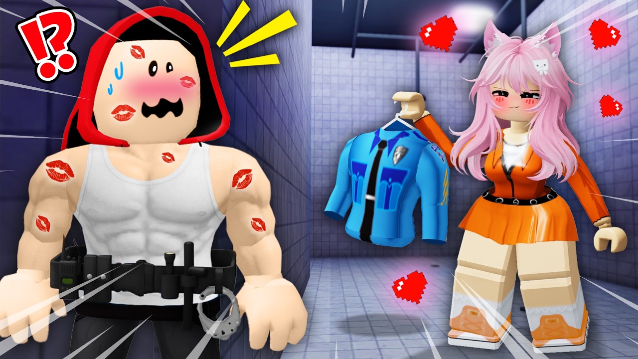 Police JJ Gets Trapped With an E-Girl Criminal?! - Maizen Squad background