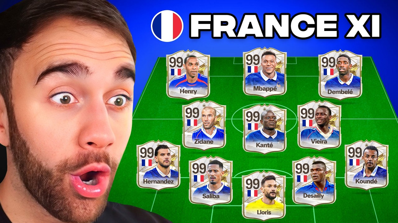 Best Ever France XI background