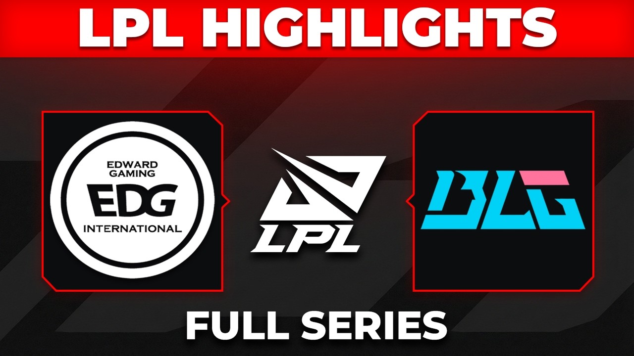 EDG vs BLG Highlights ALL GAMES | LPL 2026 Split 3 | EDward Gaming vs Bilibili Gaming background