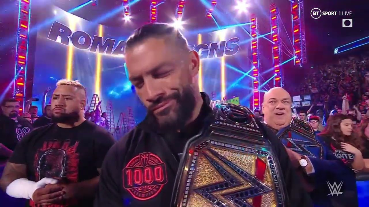 Jey & Sami Backstage + Roman Reigns Entrance (WWE Smackdown 6/16/23) backdrop