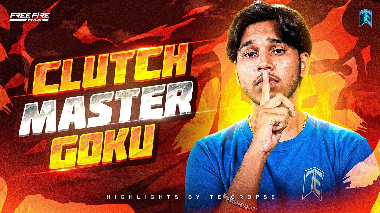 CLUTCH MASTER GOKU π₯ | Free Fire Tournament Highlights background