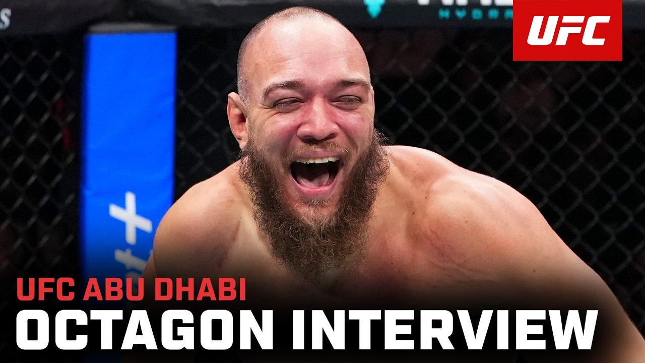 Valter Walker Octagon Interview | UFC Abu Dhabi backdrop