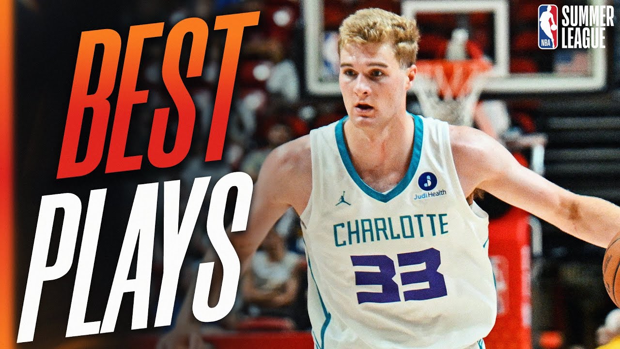 Liam McNeeley BALLED OUT at 2026 NBA Summer League 🗣️ 21.7 PPG, 5.0 REB backdrop