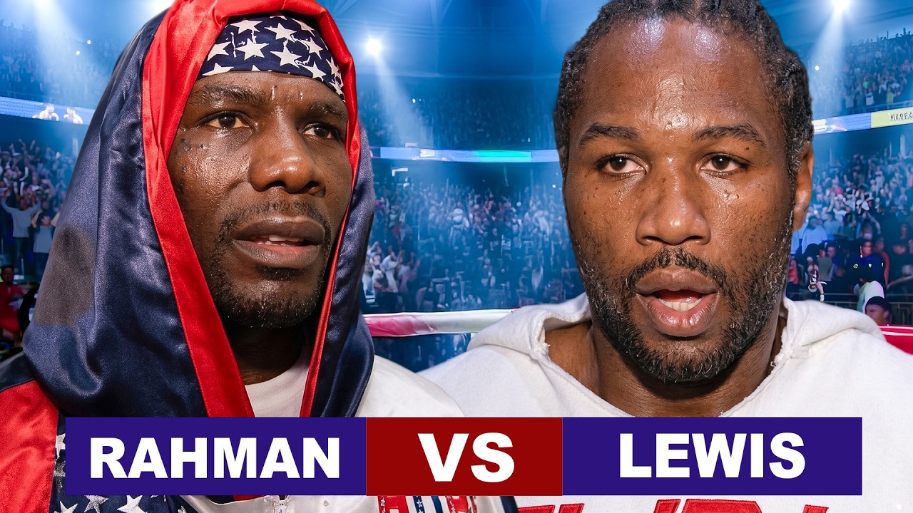 Lennox Lewis vs Hasim Rahman 2 | KNOCKOUT, Fight Highlights, HD background