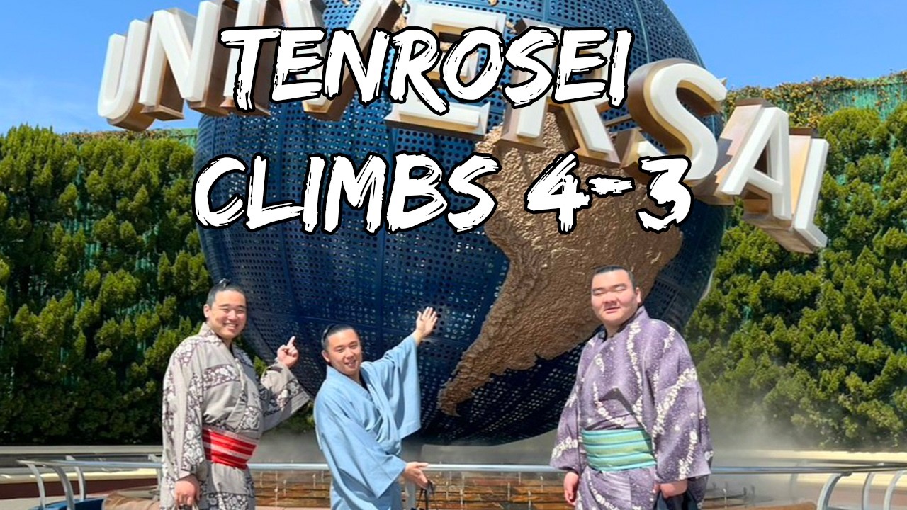 Tenrosei slowly climbs up at Nagoya '26 background