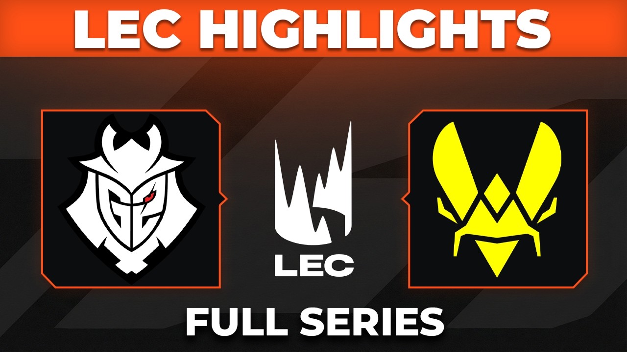 G2 vs VIT Highlights ALL GAMES | LEC 2026 Summer Split | G2 Esports vs Team Vitality backdrop