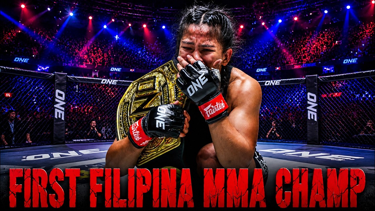 When Beauty Become MMA Knockout Monster - Denice Zamboanga background
