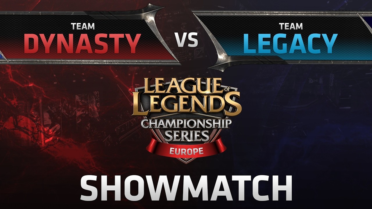EULCS Legends Showmatch | Legacy vs Dynasty background