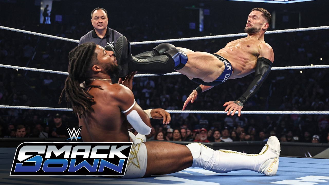 FULL MATCH: Finn Bálor qualifies for WWE Title No. 1 Contender's Match: SmackDown highlights background
