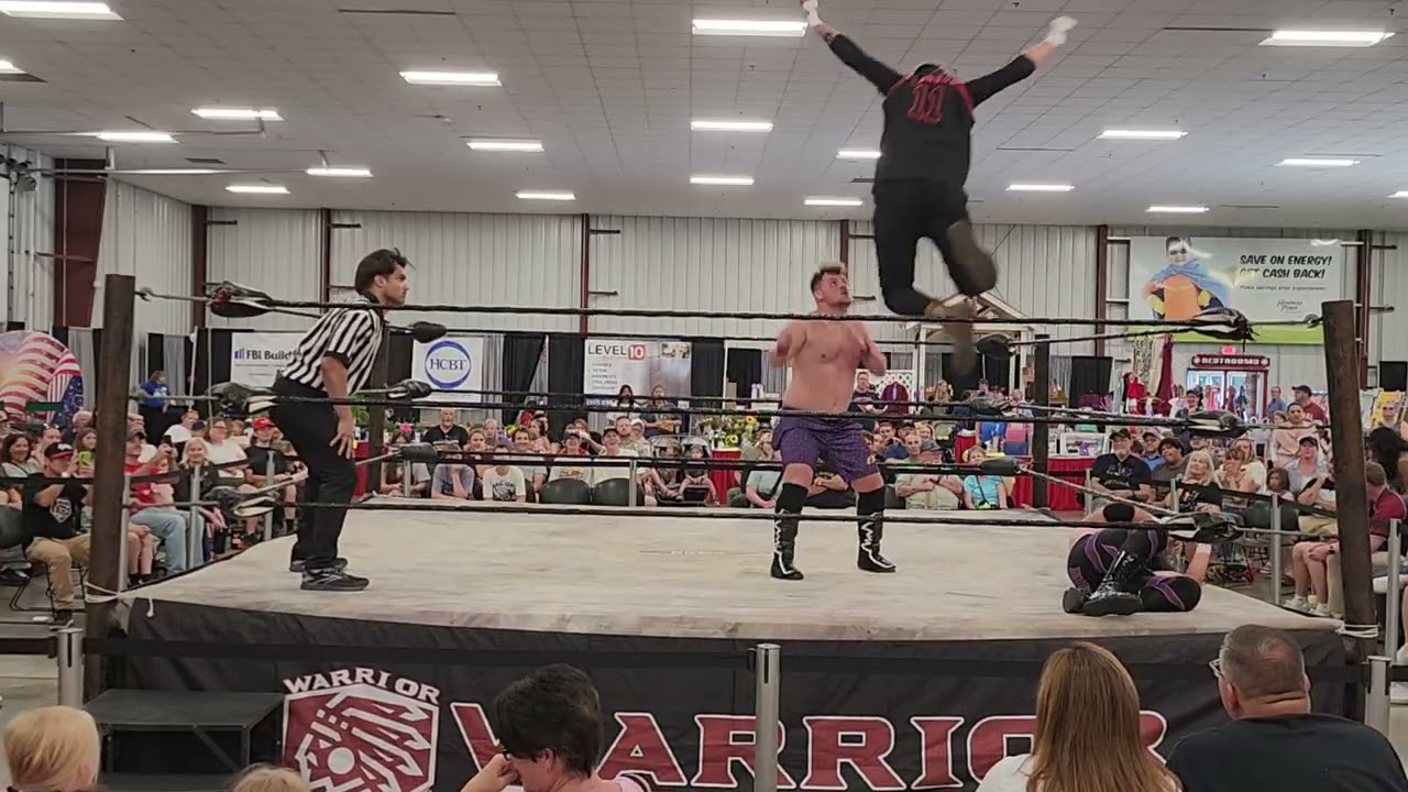 Drew Kreitzer vs Tyler Cannon vs Austin Sean (Warrior Pride Title) - WPW 7/24/26 background
