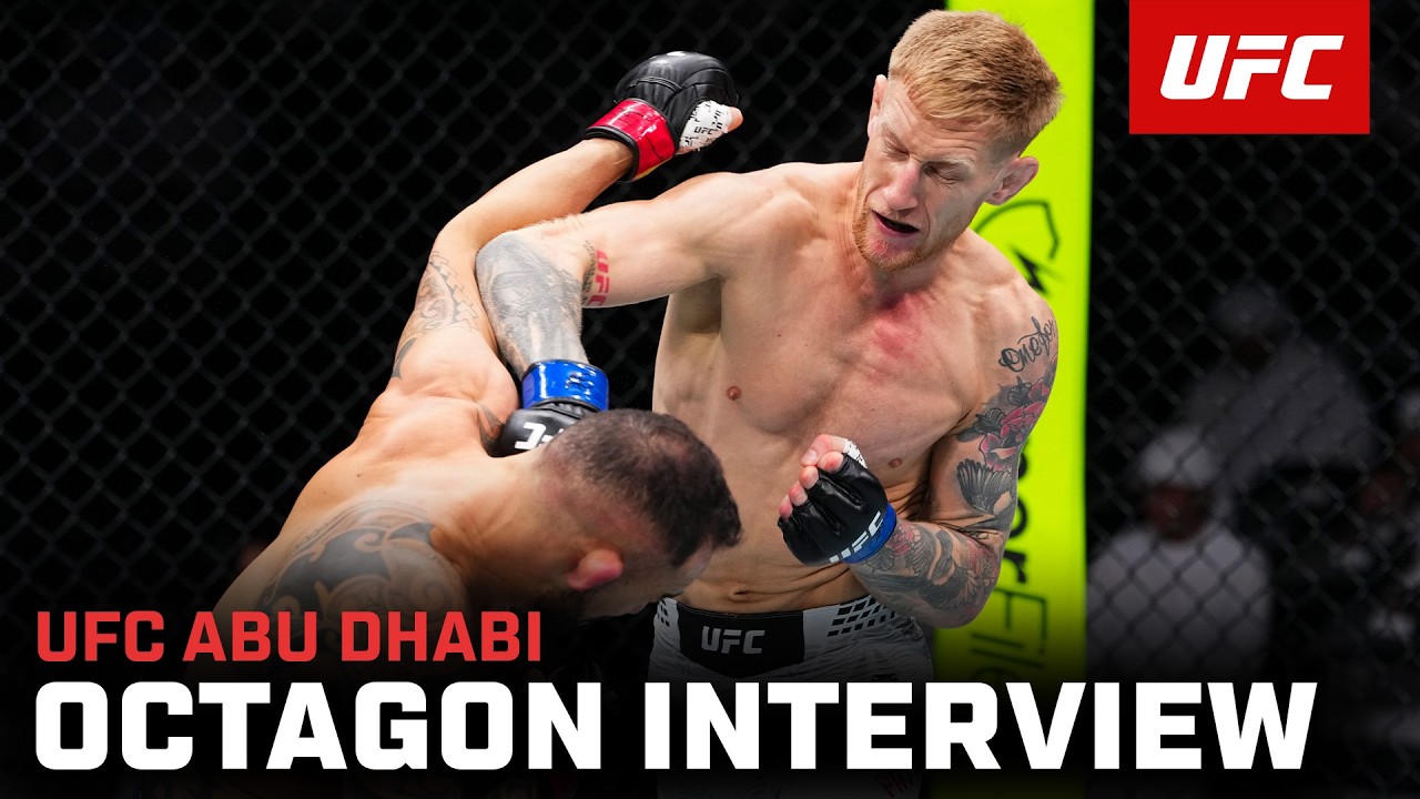 Sam Patterson Octagon Interview | UFC Abu Dhabi