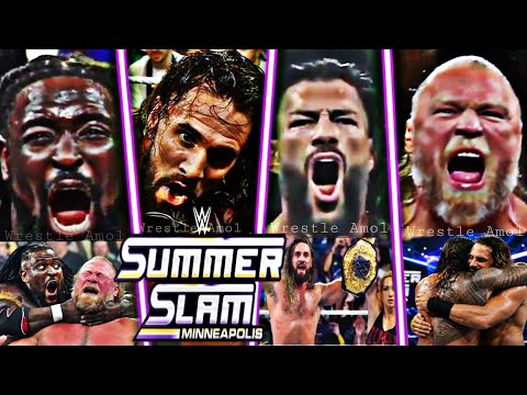 WWE SummerSlam 22 July 2026 Full Show Highlights ! WWE SummerSlam 2026 Highlights Full Show background