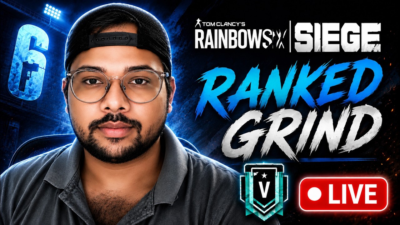 🔴 LIVE | Rainbow Six Siege | Plat V Ranked Push background