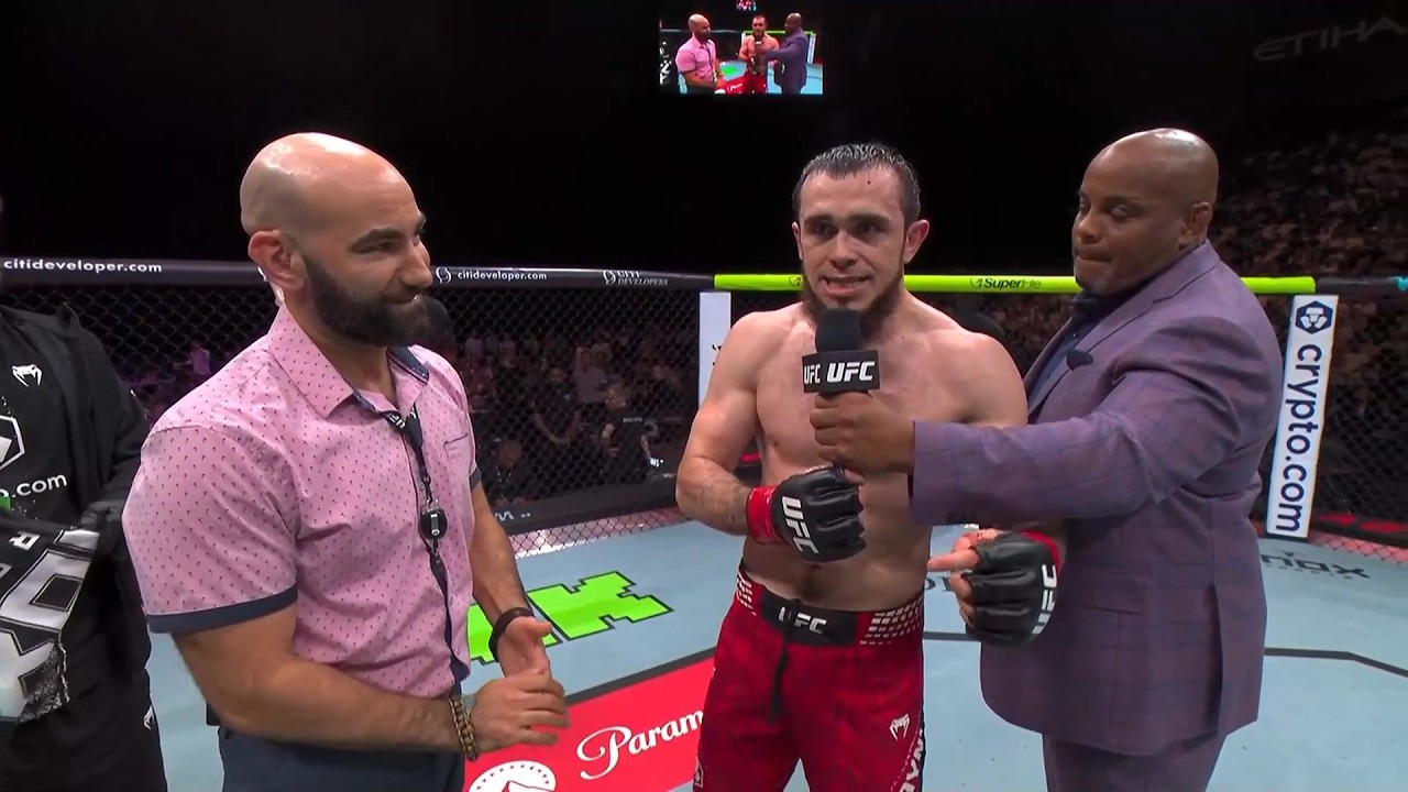 UFC Абу-Даби: Магомед Зайнуков - Слова после боя backdrop