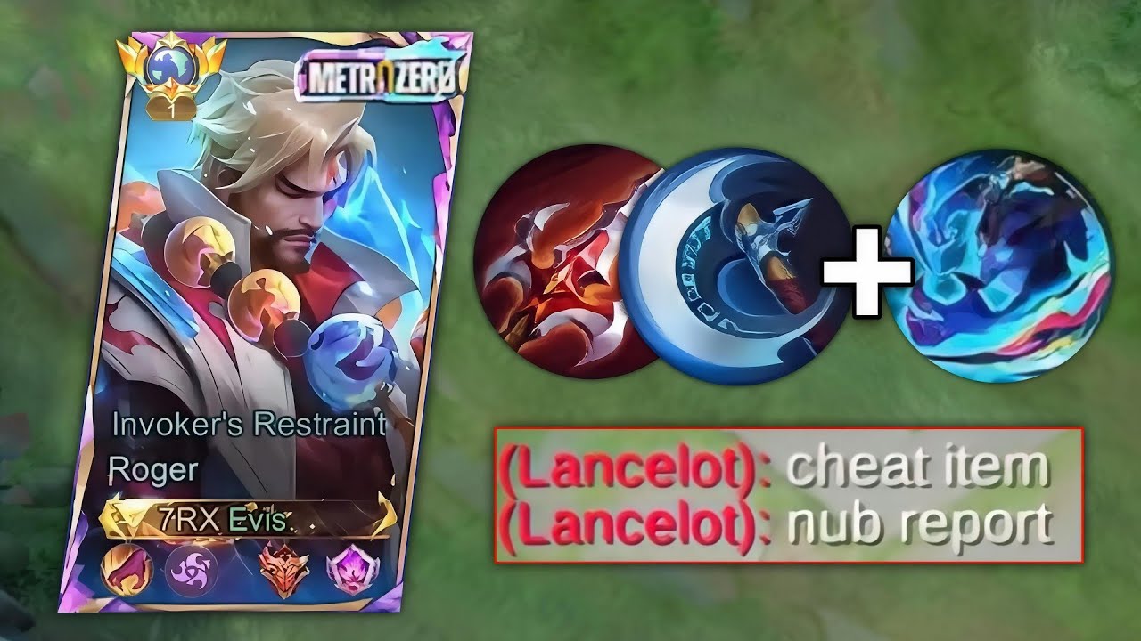 WHEN GLOBAL ROGER ABUSE THIS PERFECT TRUE DAMAGE BUILD IN RANK GAME!! (MUST TRY) | MLBB