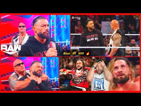 ROCK AAYA, DHOKHA LAYA!? 😱 Rock Betrays Roman Reigns?! Seth Rollins SHOCKS Everyone | RAW Highlights